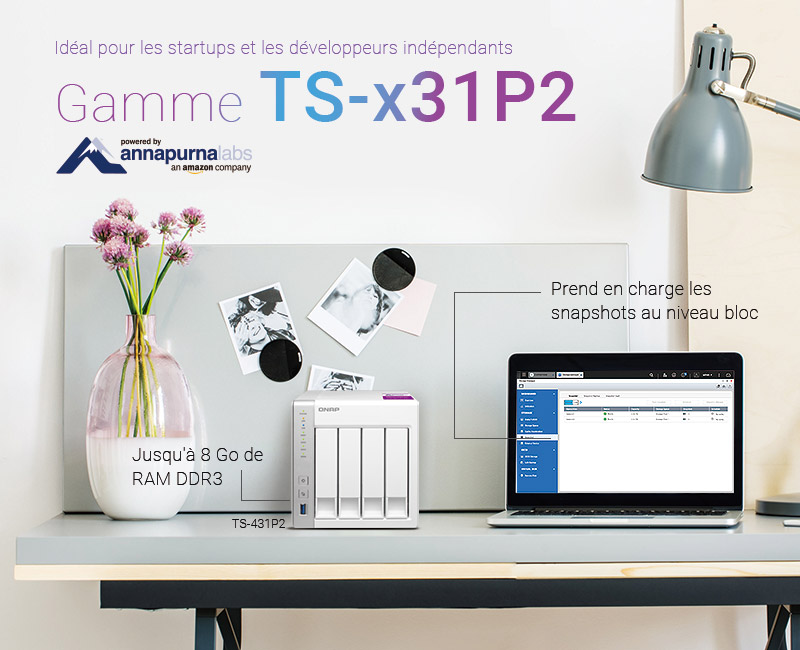 QNAP TS-x31P2 Series