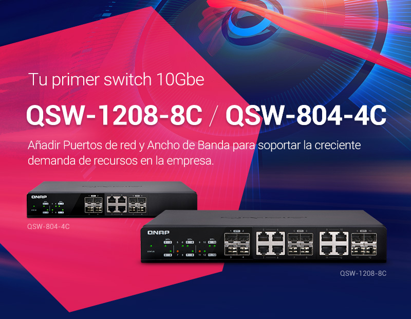 QNAP QSW-1208-8C / QSW-804-4C
