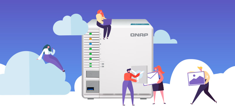 QNAP 3 Bay NAS | Designed for RAID 5