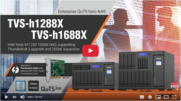 Qnap Tvs H1688x Tvs H1288x Quts Hero Nas
