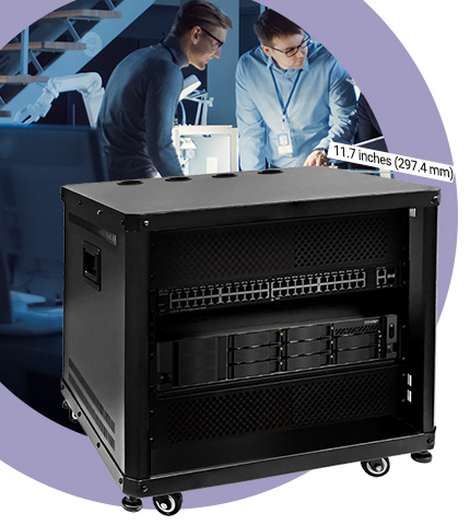 QNAP | Short-depth TS-855eU NAS, designed for smaller racks with space ...